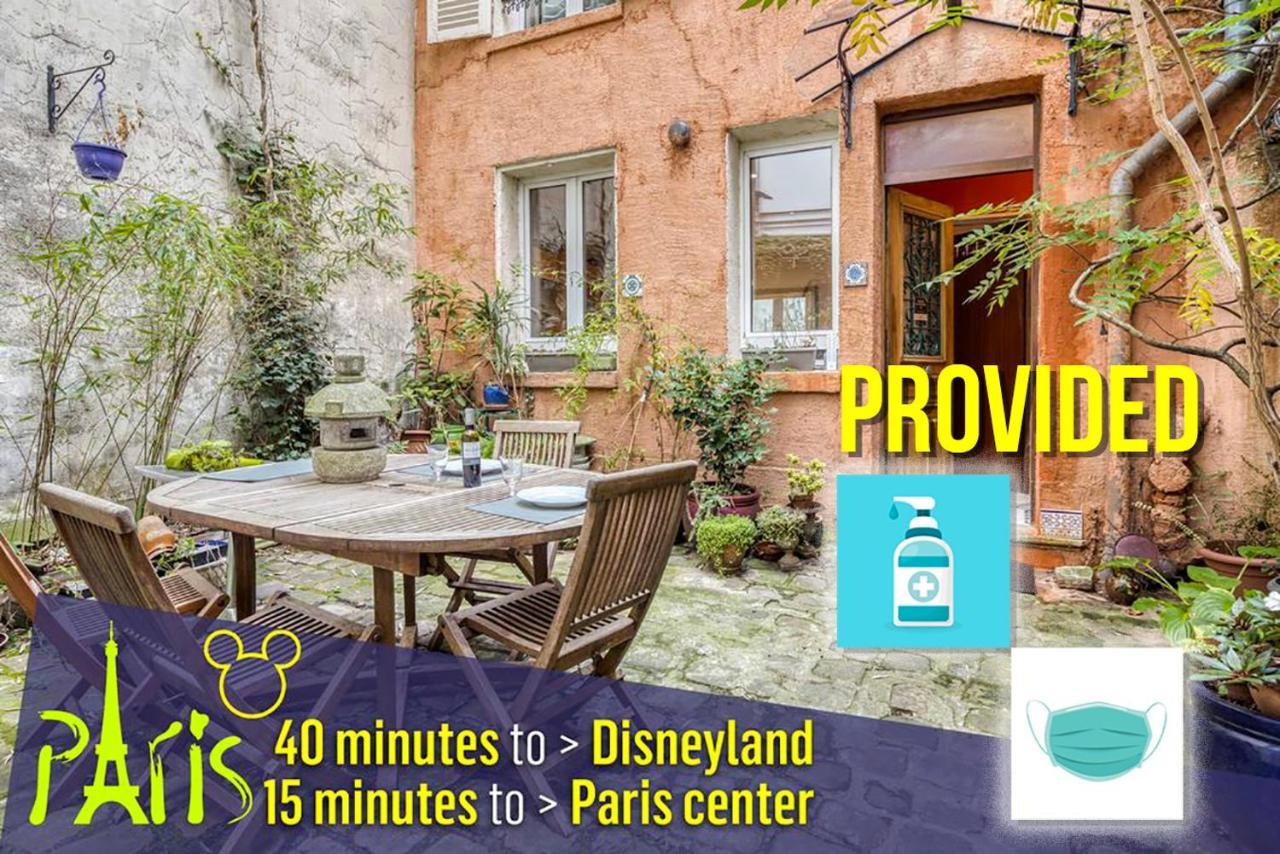 Une Maison Comme Un Riad Vincennes Exterior photo